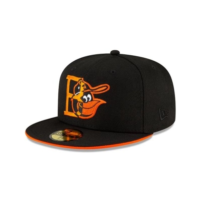 Sapca New Era Baltimore Orioles MLB Double Logo 59FIFTY Fitted - Negrii